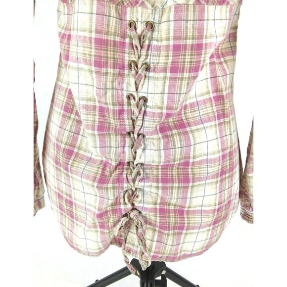 Maurices Womens Western Blouse Sz M - Picture 4 of 11